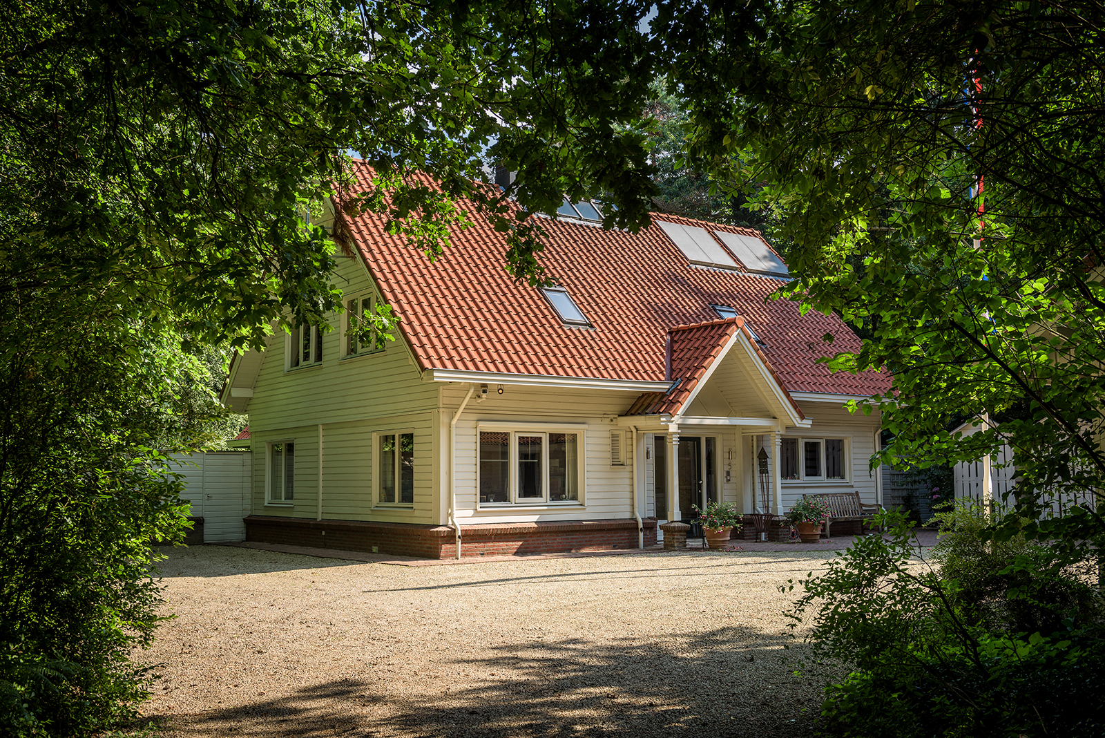 Landhuis in het bos finnlogs houtbouw bv